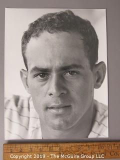 Photo: Large Format B&W: Arthur Rickerby: Historical: Baseball: Subject: Luis Apericio