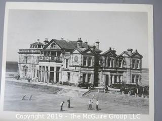 Photo: Historic: Americana: Golfing stars 1960's, St Andrews clubhouse Press photos identified