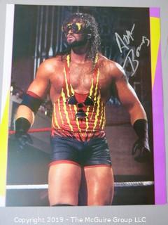 Paper: Prints of pro-wrestlers not original autographs: Photo of Killer Kowalski