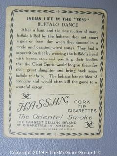 Paper: Collectable: Americana: Vintage Tobacco Cards