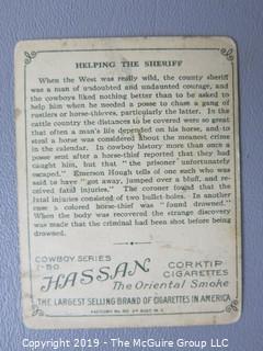 Paper: Collectable: Americana: Vintage Tobacco Cards