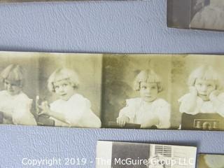 Photos: Historic: Americana: Early 1900's vintage grouping: Babies, Adults, and Kittens 