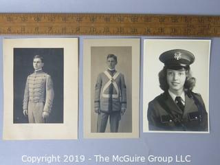 Photo: Historic: Americana: Male and Female Military School photos