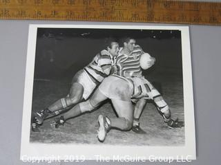 Photo: press credited: Historical; Sport: Rugby 