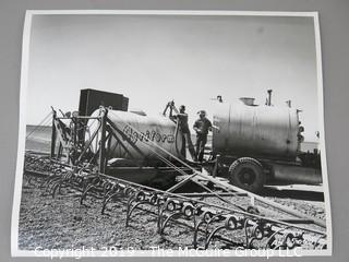 Photo: Historic: Americana: "Sod Busting"; publicity photos of Caterpillar Tractor Co. in Western U.S. 