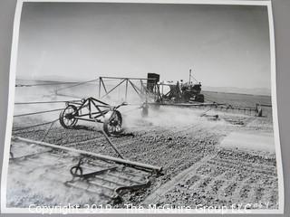 Photo: Historic: Americana: "Sod Busting"; publicity photos of Caterpillar Tractor Co. in Western U.S. 