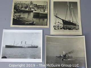 Photos: Unaccredited: Historical: Americana: Nautical theme: Includes US Navy scuttling of cruiser 