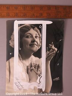 Photo: Paper: Historical: Americana: Entertainment: Study of Anna Young singer in 1920's-30's