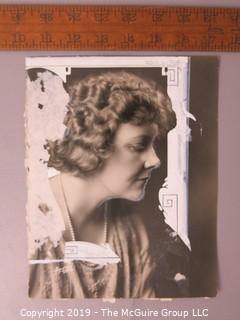 Photo: Paper: Historical: Americana: Entertainment: Study of Anna Young singer in 1920's-30's