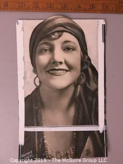 Photo: Paper: Historical: Americana: Entertainment: Study of Anna Young singer in 1920's-30's