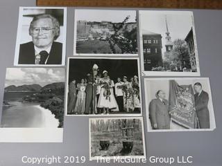 Photo: press credited: Historical; Americana: Roone Arledge, several historical events look at all photos