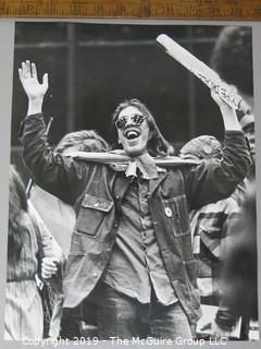 Photo: Chicago Daily News 1971: protesters at Billy Graham Crusade gathering