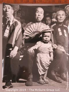 Photo: Rickerby: Historic: Americana: post-WWII Asian men and child