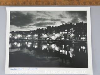 Photo: Large Format B&W; Historical: French port: Doug Chevalier