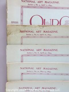 Paper: Historical: 1894 Mag: Our Own Country, 5 issues, pictorial 