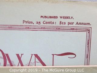 Paper: Historical: 1894 Mag: Our Own Country, 5 issues, pictorial 