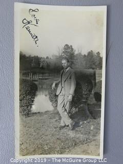 Photos: Historical: unnamed: circa '30's-40's: Shell Oil truck, Firestone sign, non-professional boxing