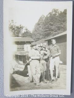 Photos: Historical: unnamed: circa '30's-40's: Shell Oil truck, Firestone sign, non-professional boxing