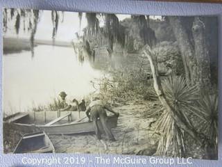 Photo: uncredited: Historical; Americana: The South: black workers transporting raw cotton in horse drawn carts