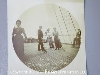 Photos: Historical: Uncredited: European Tour Aboard the "St. Paul"