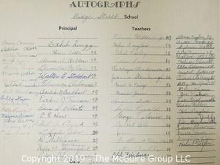 Photo: unaccredited: Historical; Americana:Ridge Street School, Newark, NJ Jan 1963 Class photo with names