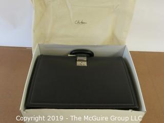 Personal Accessories: Quality: NIB Cole Haan Briefcase; still with tags, felt bag and box