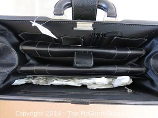 Personal Accessories: Quality: NIB Cole Haan Briefcase; still with tags, felt bag and box