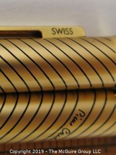 Pen: Pierre Cardin Swiss designer pen, needs cleaning {Note: description altered 9/30/19 @ 5:38pm ET}