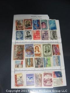 Collection of Postage Stamps 