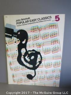 Collection of sheet music.  See all the photos