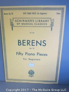 Collection of sheet music.  See all the photos