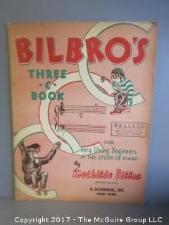 Collection of sheet music.  See all the photos