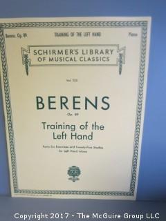 Collection of sheet music.  See all the photos